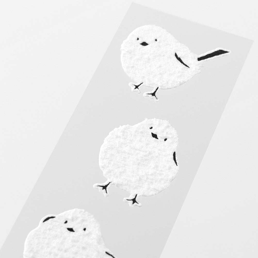 Midori Letter Set with Stickers - Long-Tailed Tit