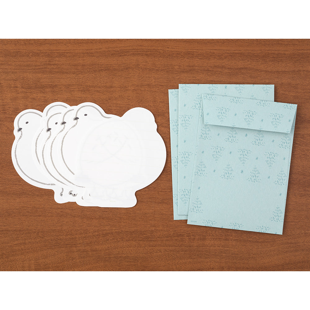 Midori Letter Set - Die-Cut Grouse