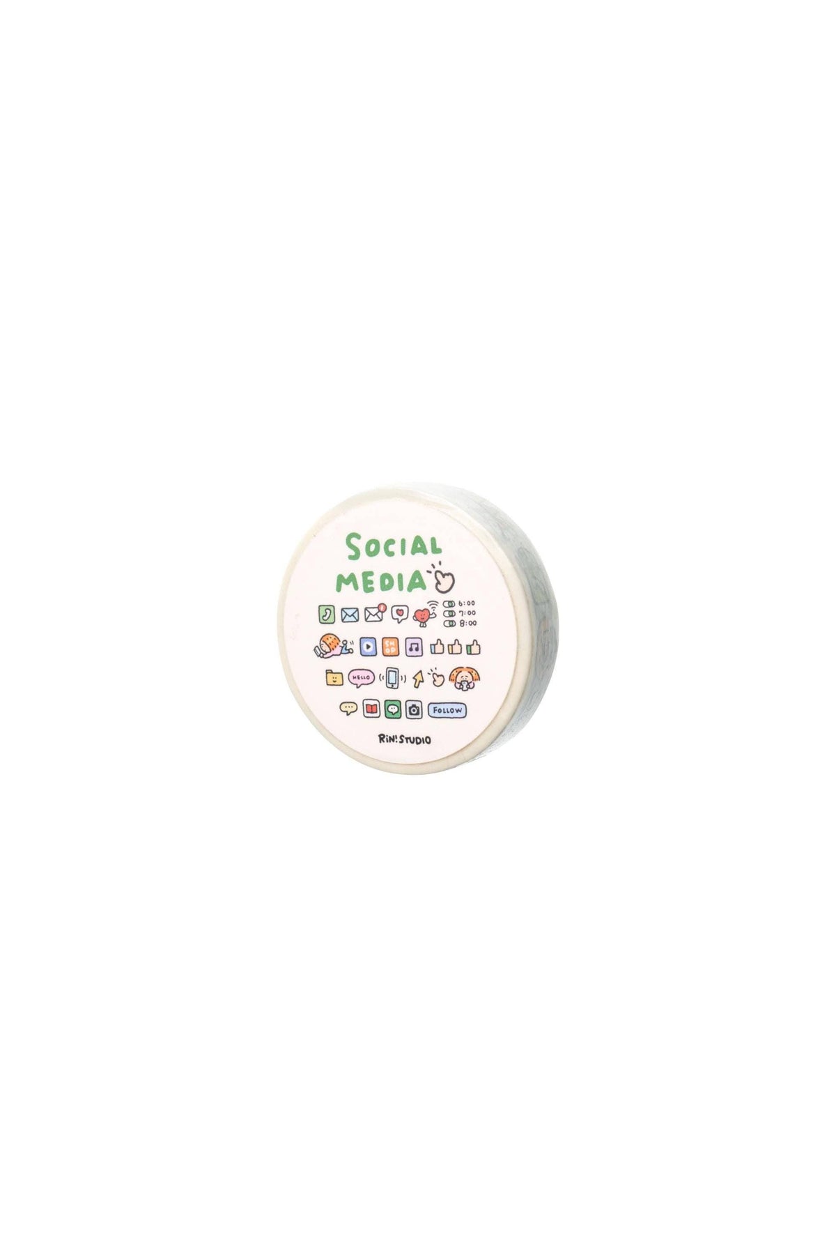 RiN! Studio Social Media Mini Washi Tape