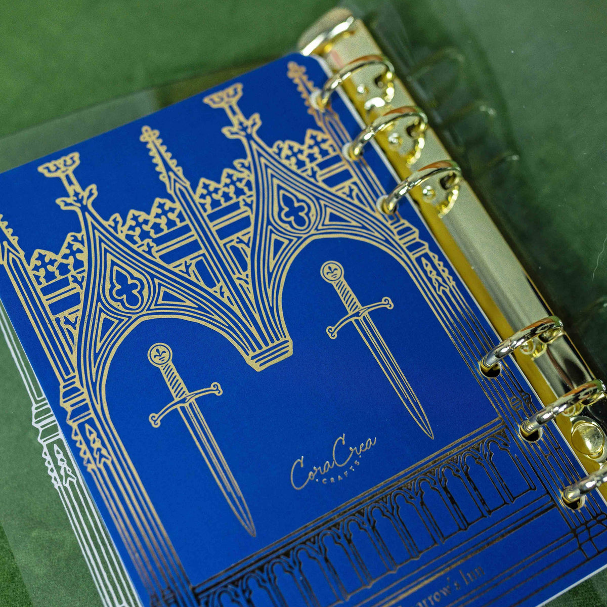 CoraCreaCrafts Medieval Small Notebook