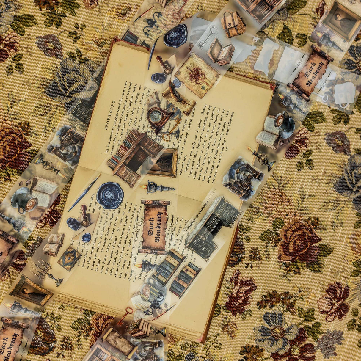 CoraCreaCrafts Libraries Transparent Tape