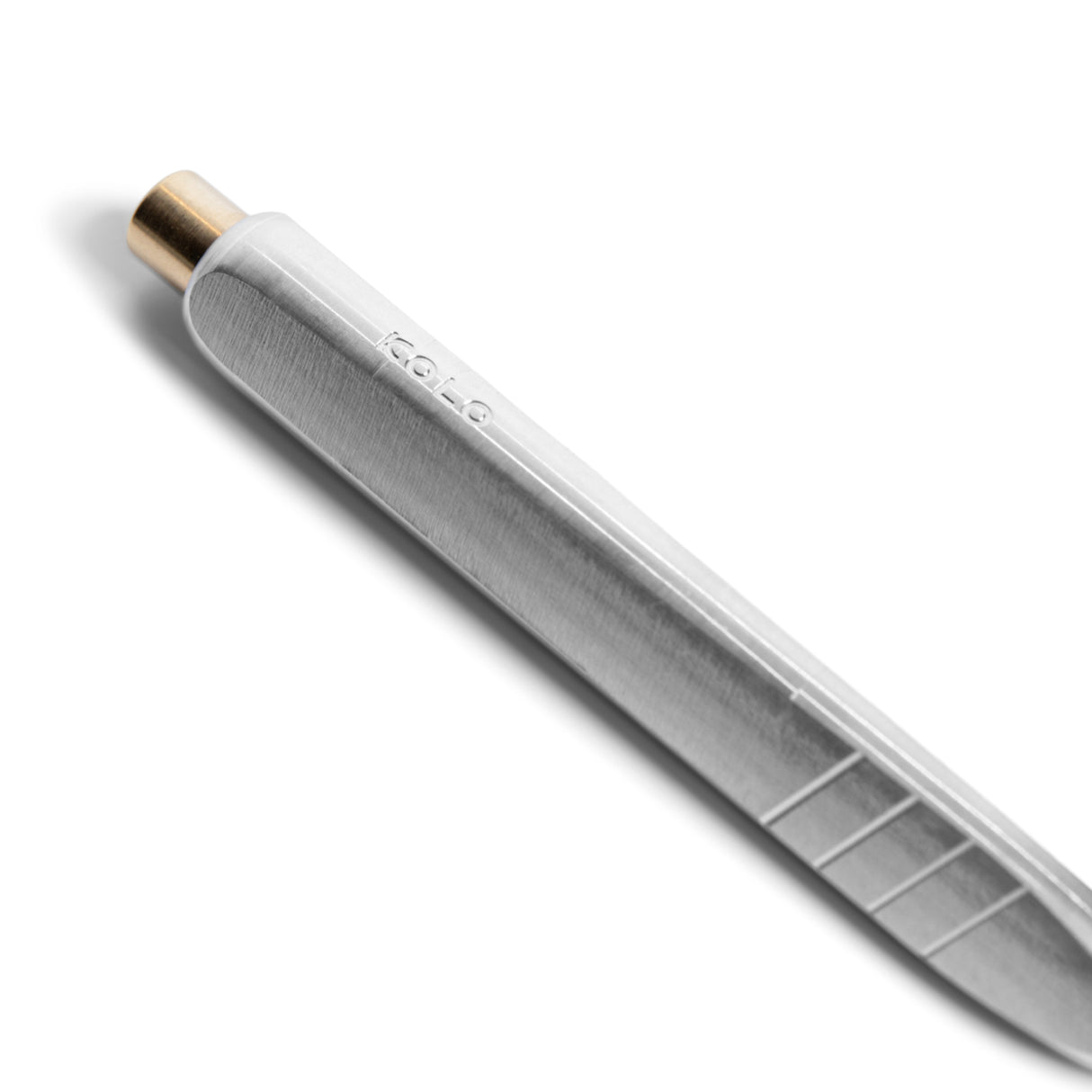 Kolo Tino Ballpoint Pen - Raw Aluminum