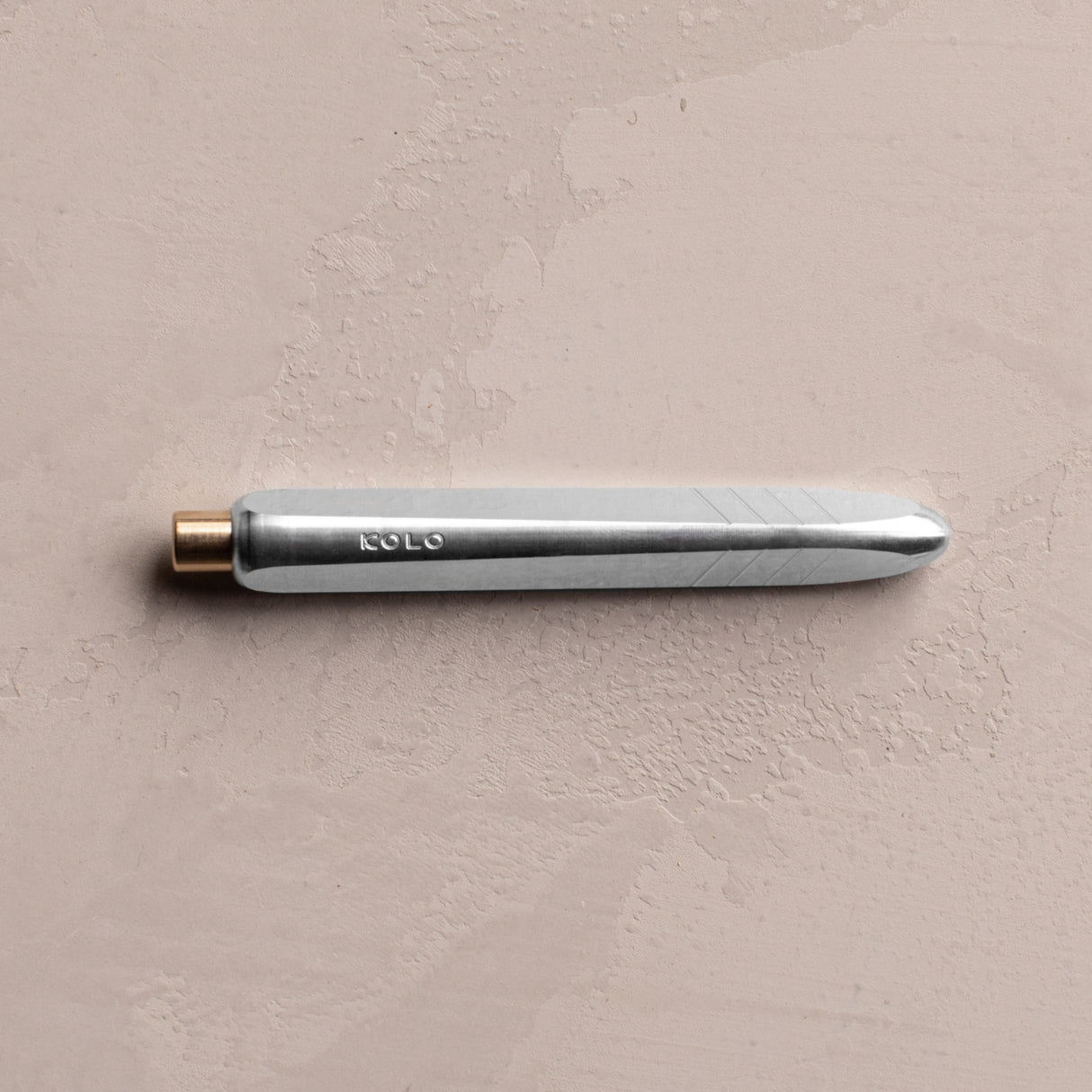 Kolo Tino Ballpoint Pen - Raw Aluminum
