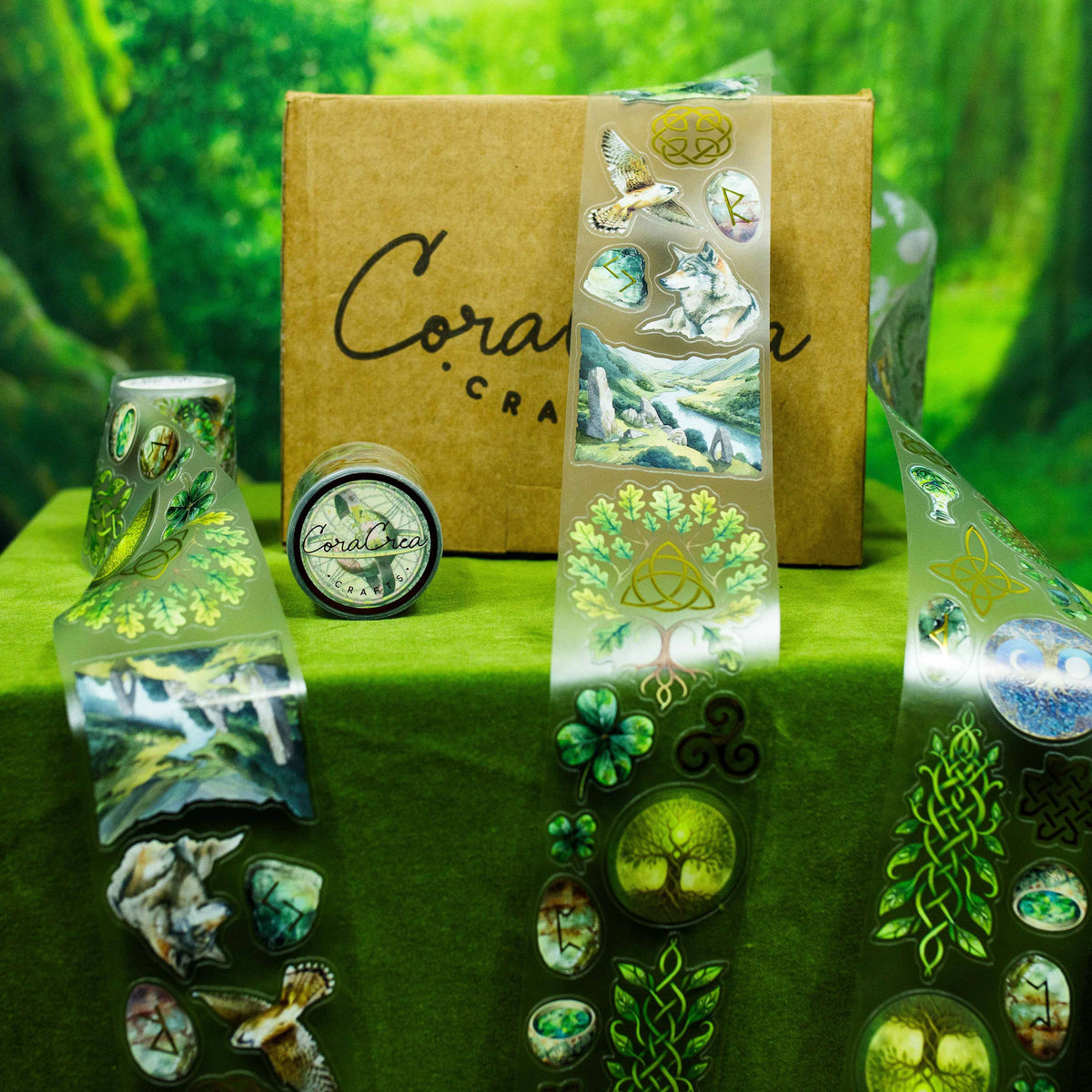 CoraCreaCrafts Celtic Transparent Tape