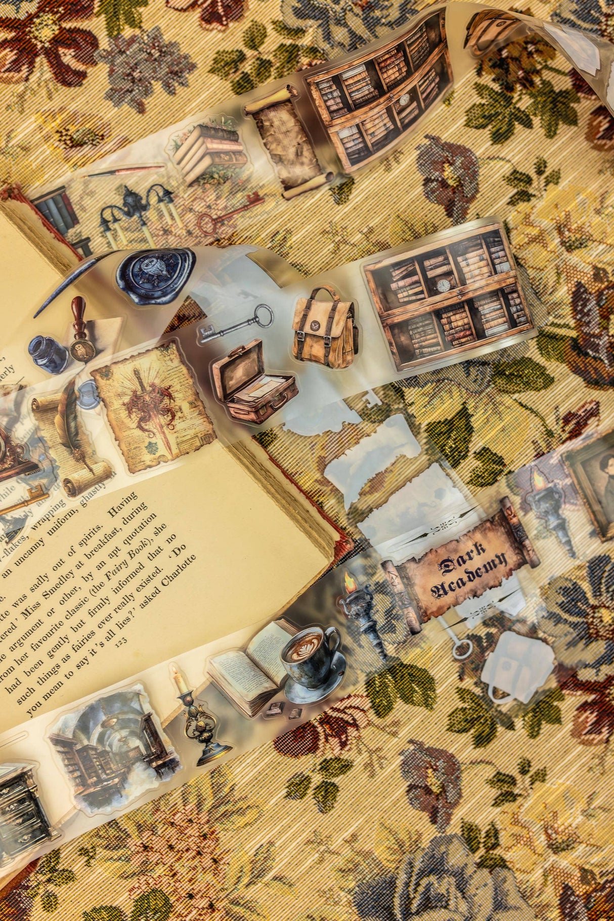 CoraCreaCrafts Libraries Transparent Tape