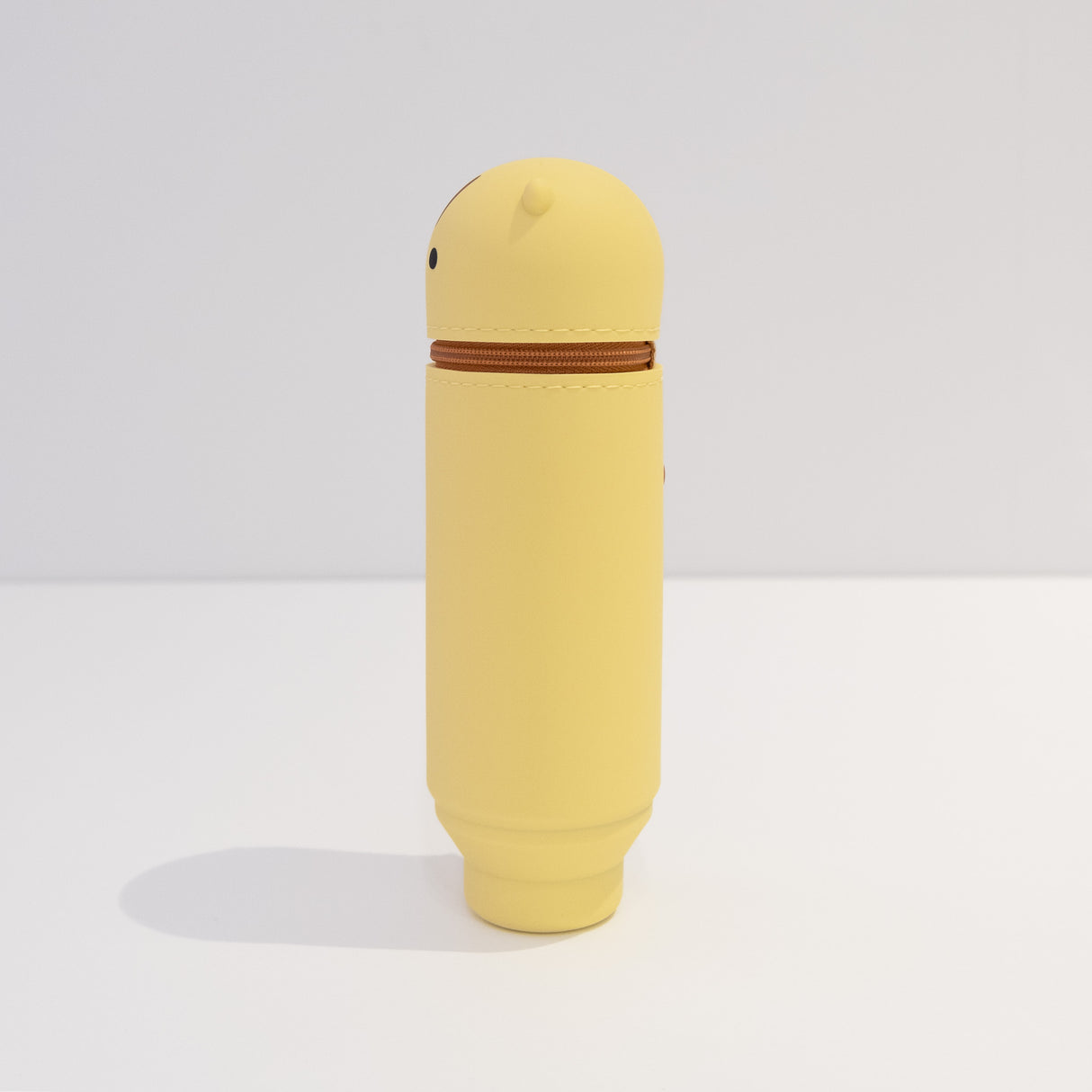 PuniLabo Stand Up Pen Case - Yellow Squirrel