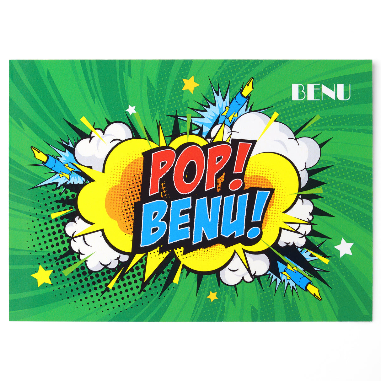 Benu Tribute Collection Pop Art Postcard Set