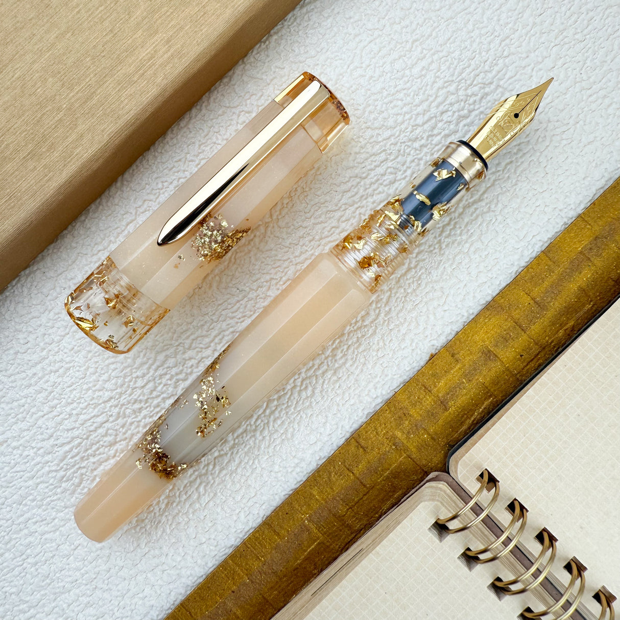 Benu Euphoria Fountain Pen - Golden Beach (Limited Edition)
