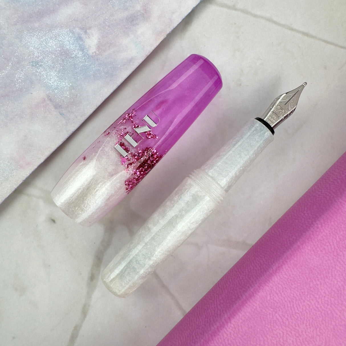 Benu Pixie Fountain Pen - Icy Violet