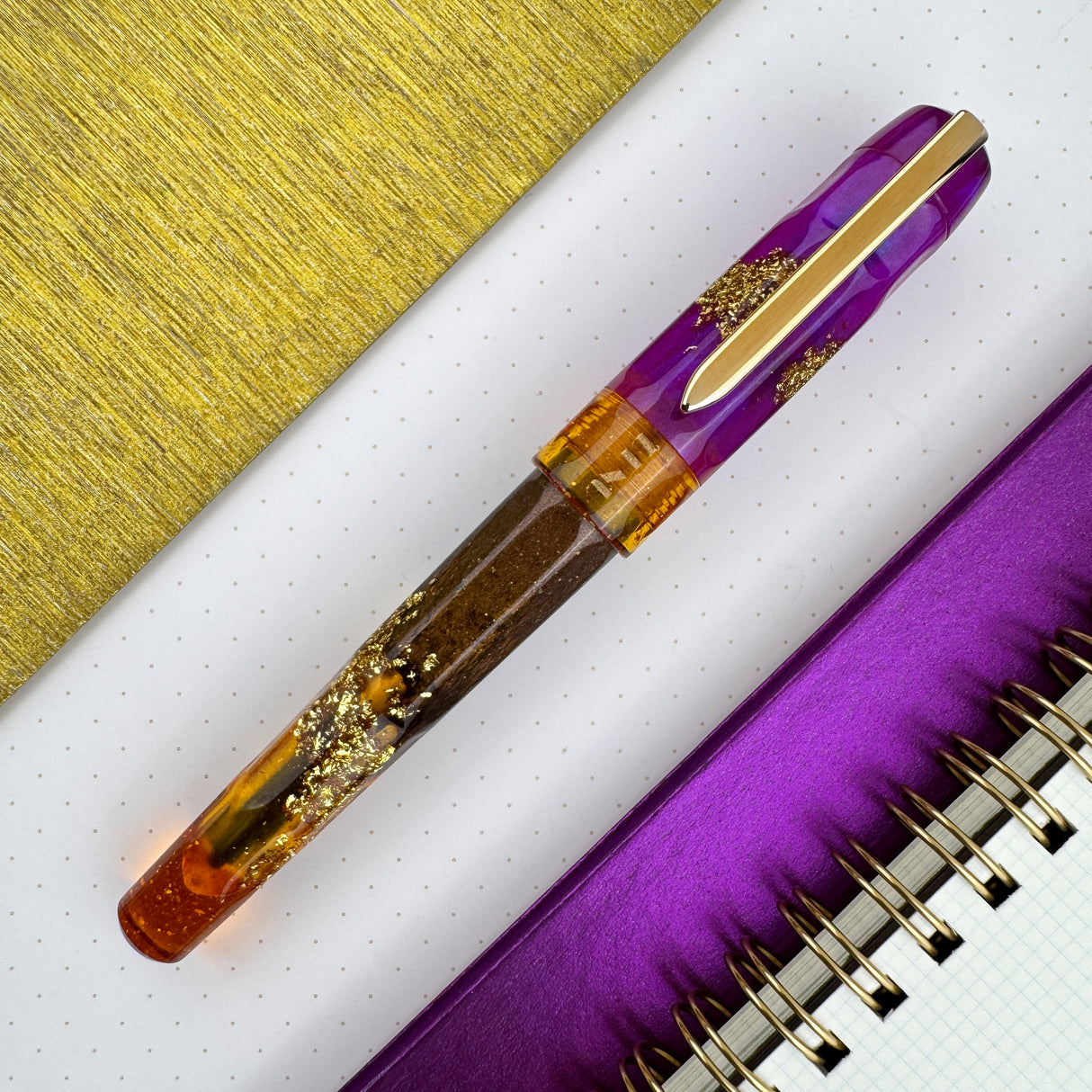 Benu Talisman Fountain Pen - Ametrine (Limited Edition)