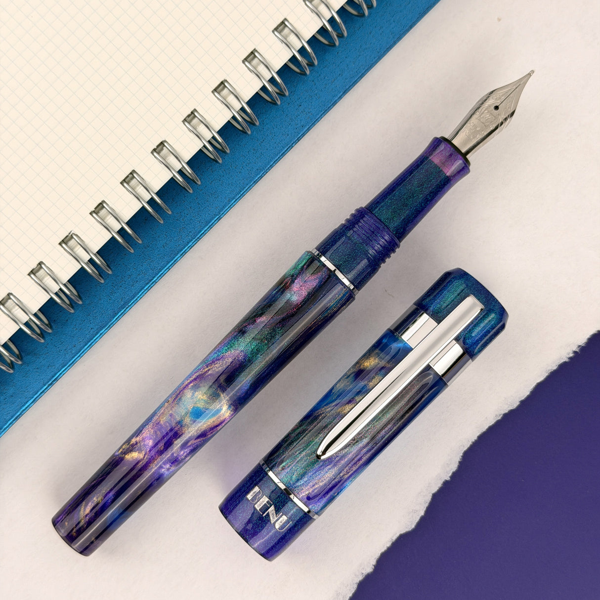 Benu Tribute Collection Fountain Pen - Monet
