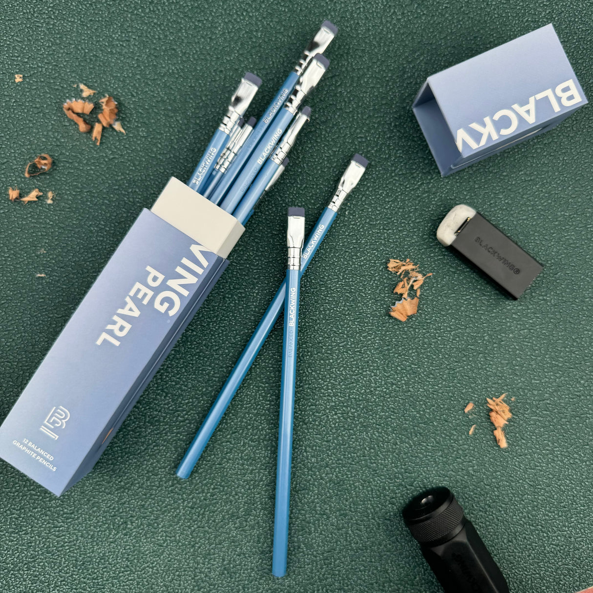 Blackwing Pearl Pencils: Blue (Set of 12)