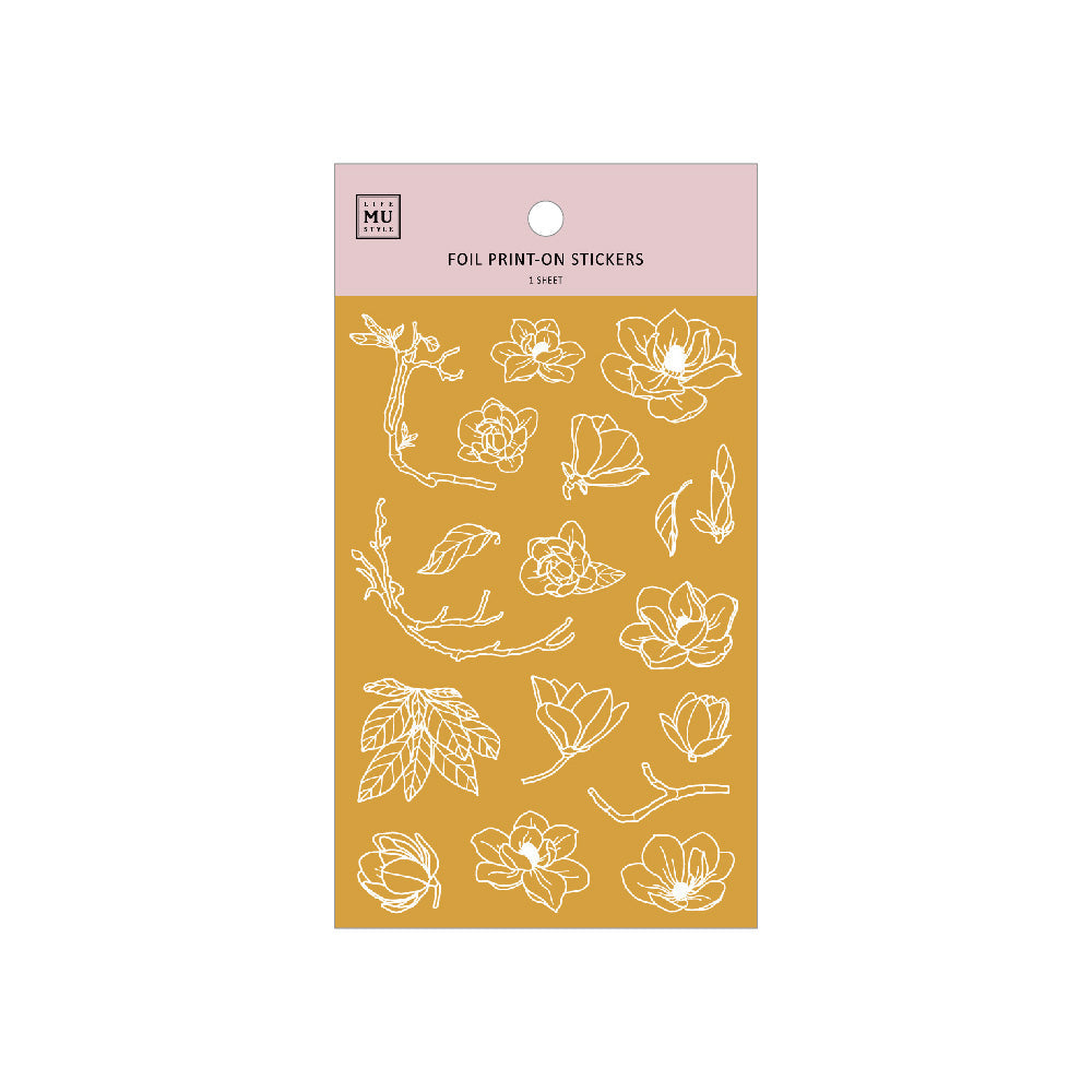 MU Gold Foil Sticker 1004