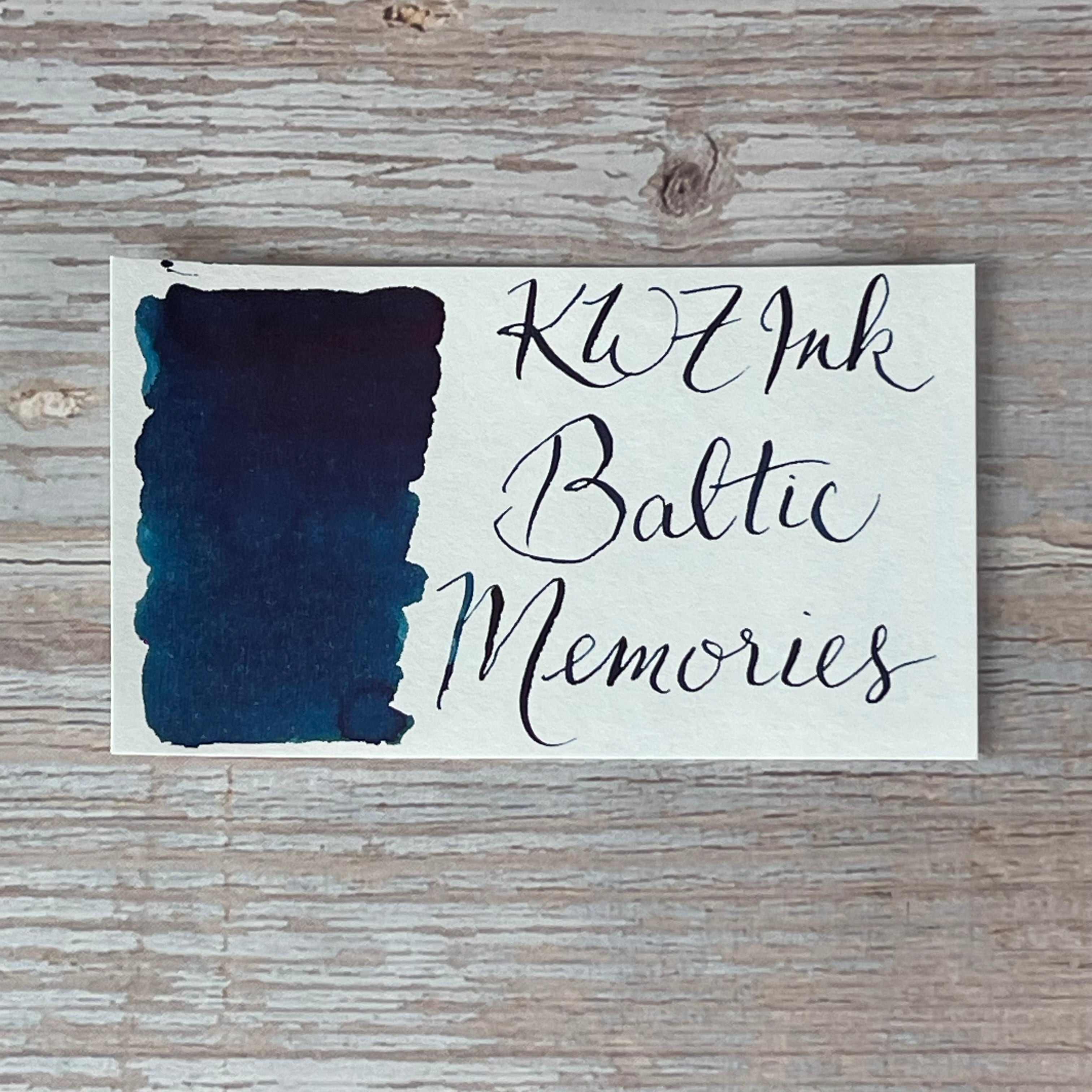 KWZ Baltic Memories 60ml Bottled Inks Atlas Stationers