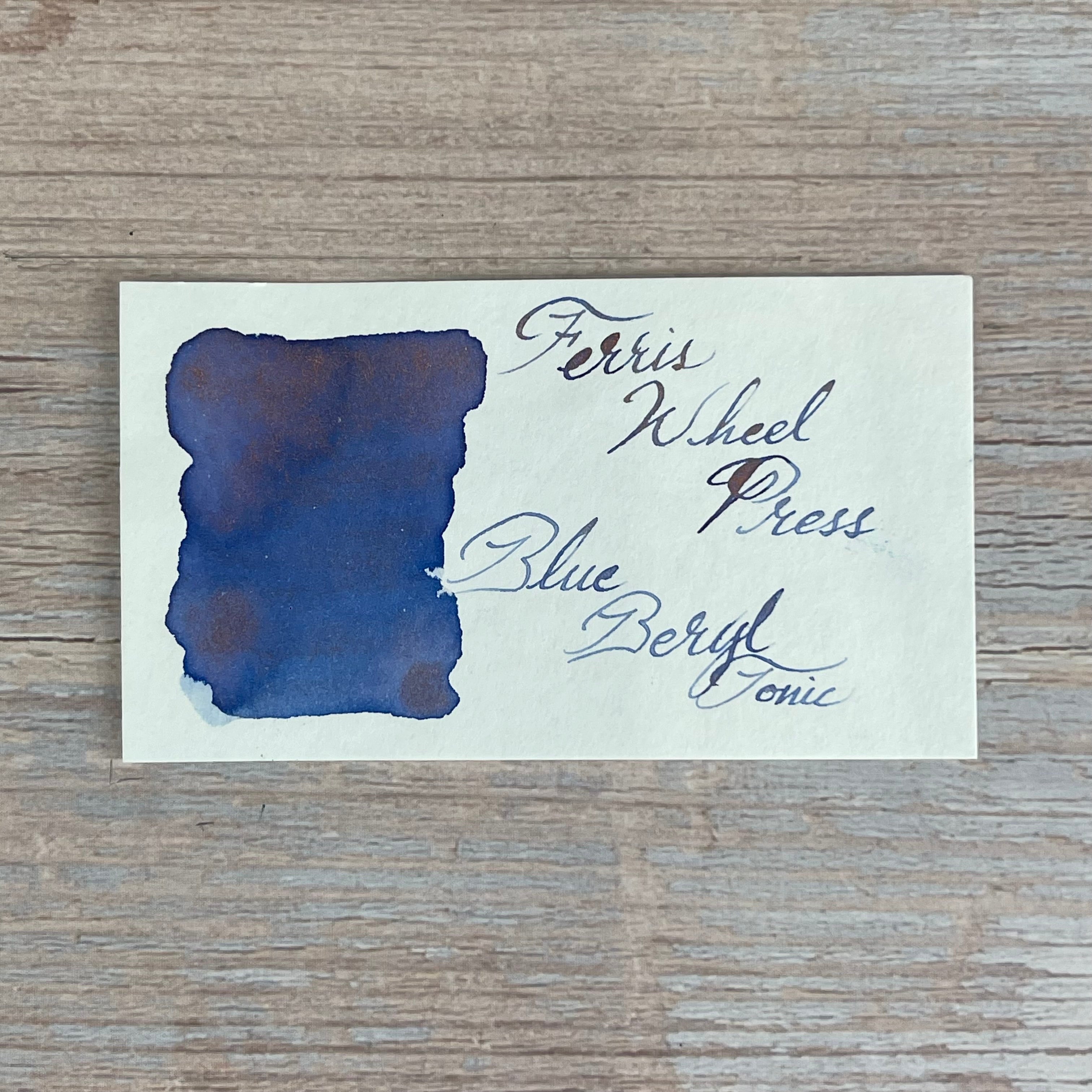 カール・フォン・リンネ グンナル・ブルーベリィ Ferris Wheel Press Blue Beryl Tonic (Special Edition) - 20ml
