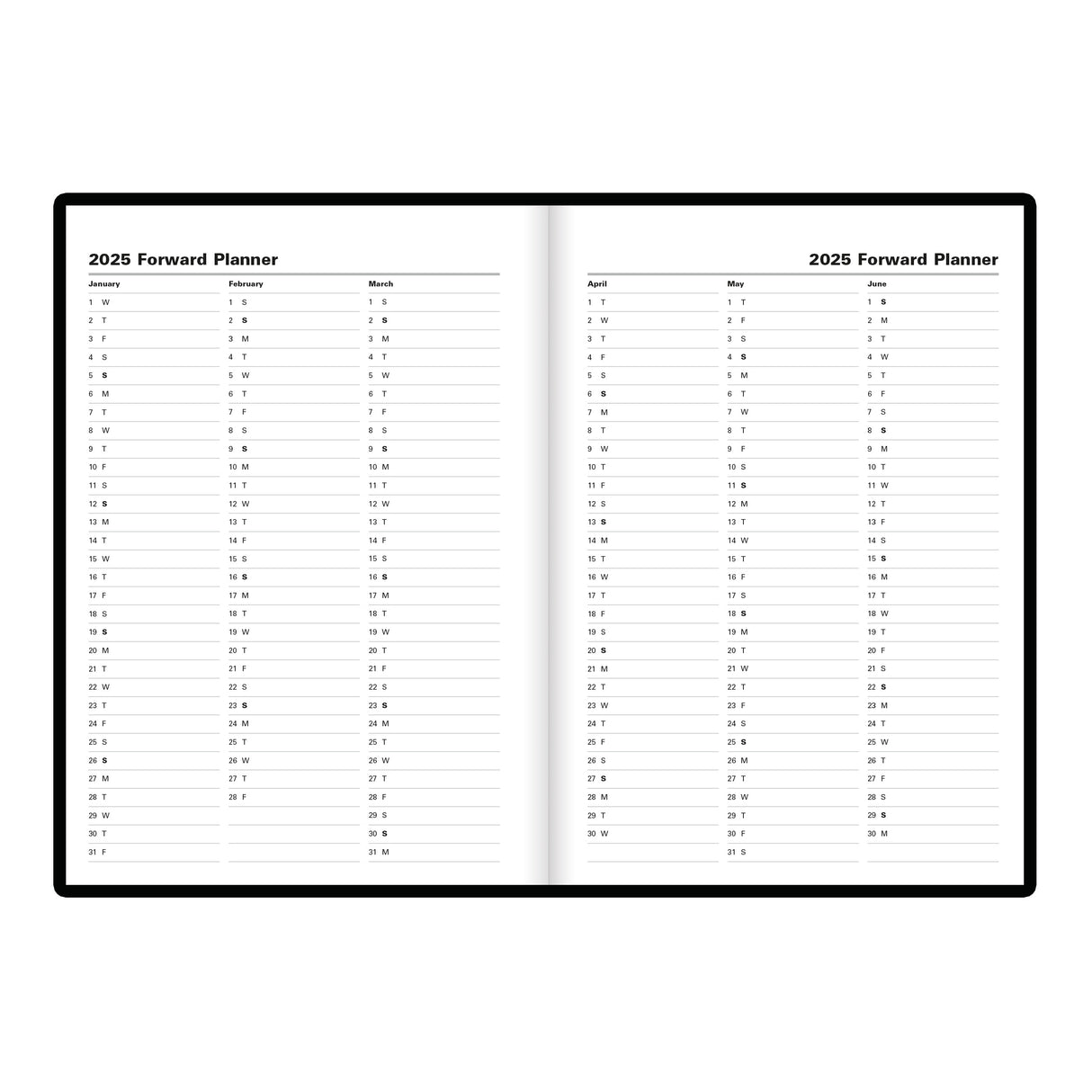Letts Principal Daily Planner - 8 1/4" x 5 7/8"
