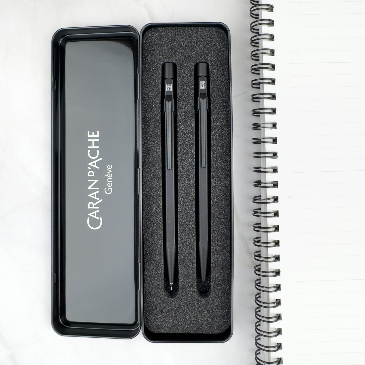 Caran d'Ache Black Code 849 Ballpoint Pen & Pencil Set (Special Edition)