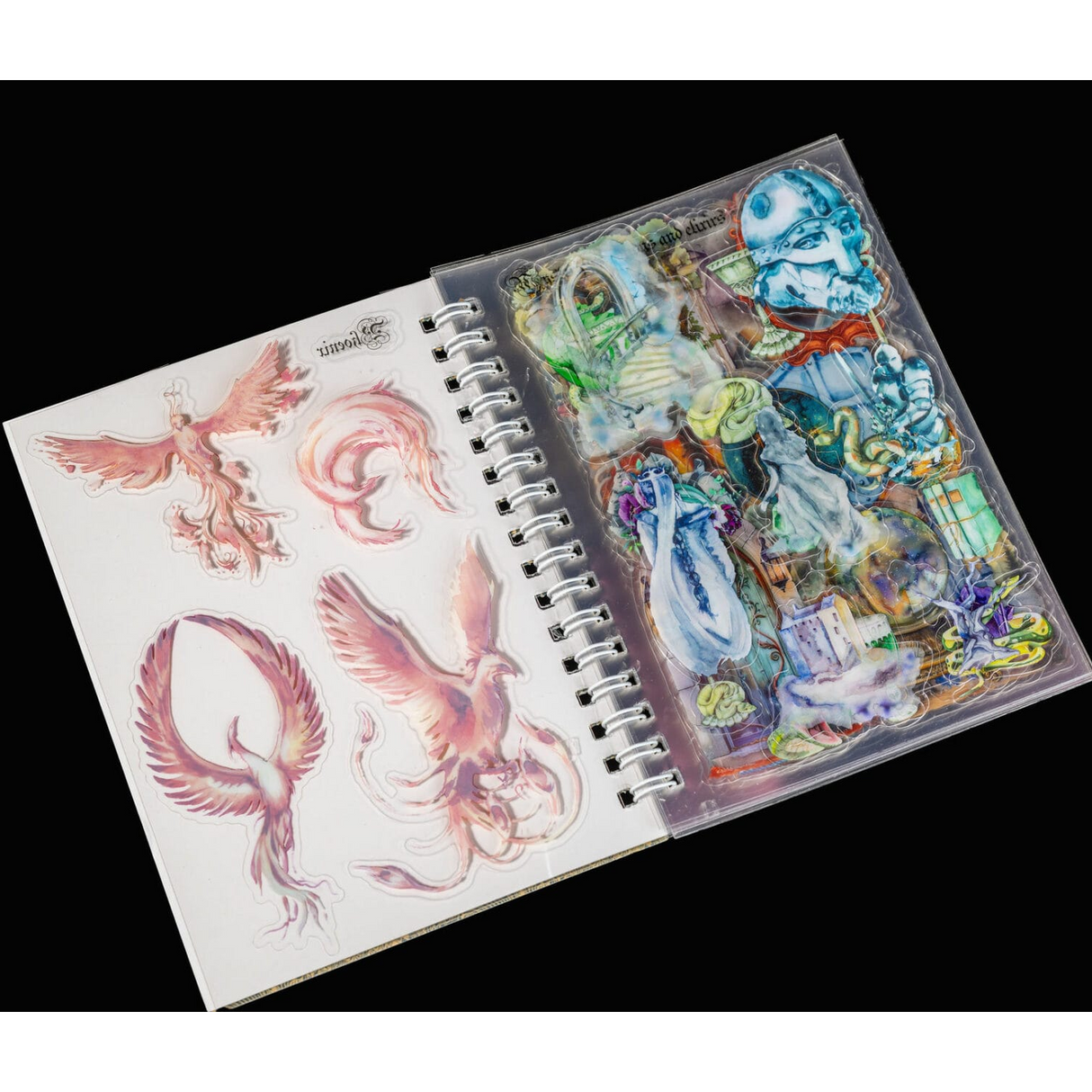 CoraCreaCrafts Sticker Book - Fantasy