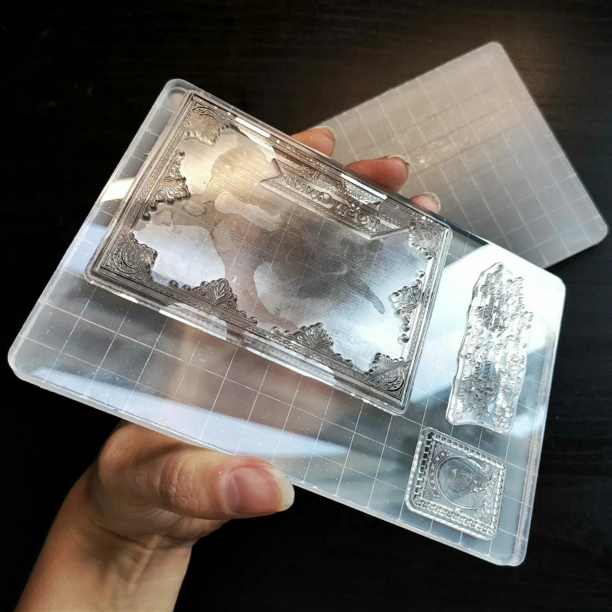 CoraCreaCrafts Stamping Block For Clear Stamps