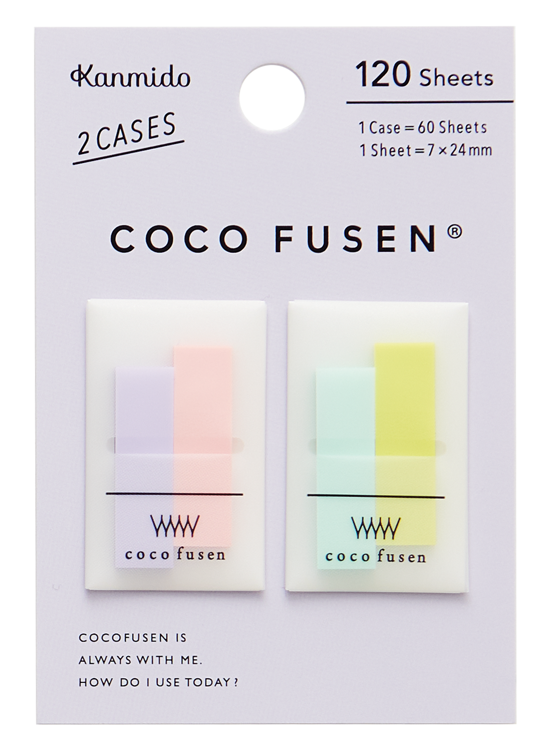 Kanmido Coco Fusen Sticky Notes - Small