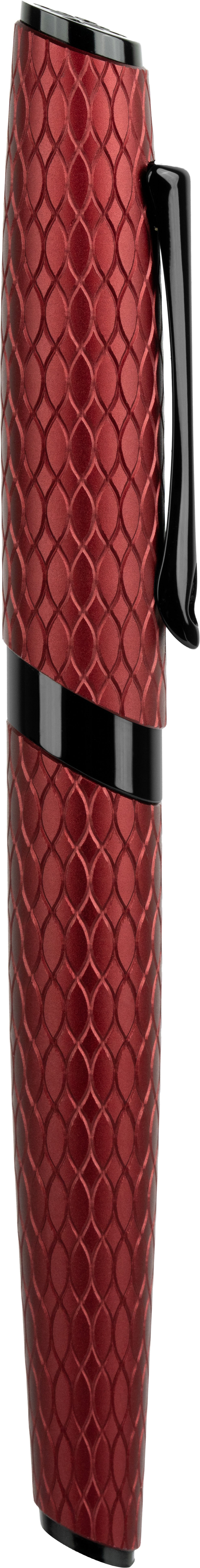 Diplomat Cobra Rollerball Pen - Burgundy Guilloche