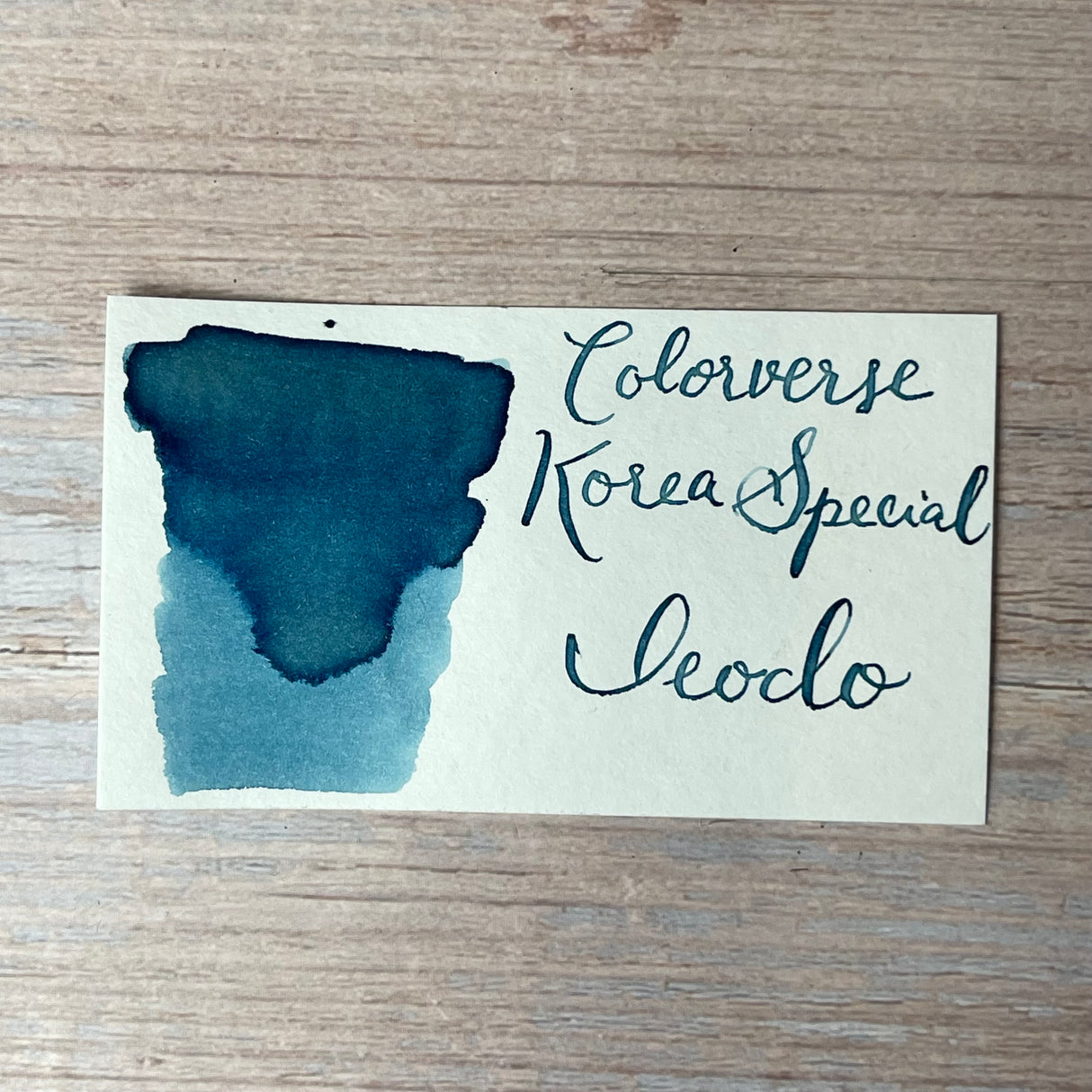 Colorverse 15ml Korea Special Bottled Ink - Ieodo