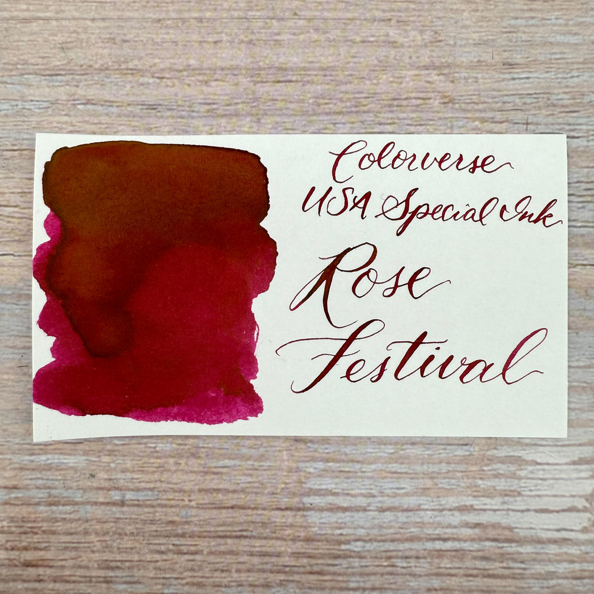Colorverse USA Rose Festival (Oregon) - 15ml Bottled Ink