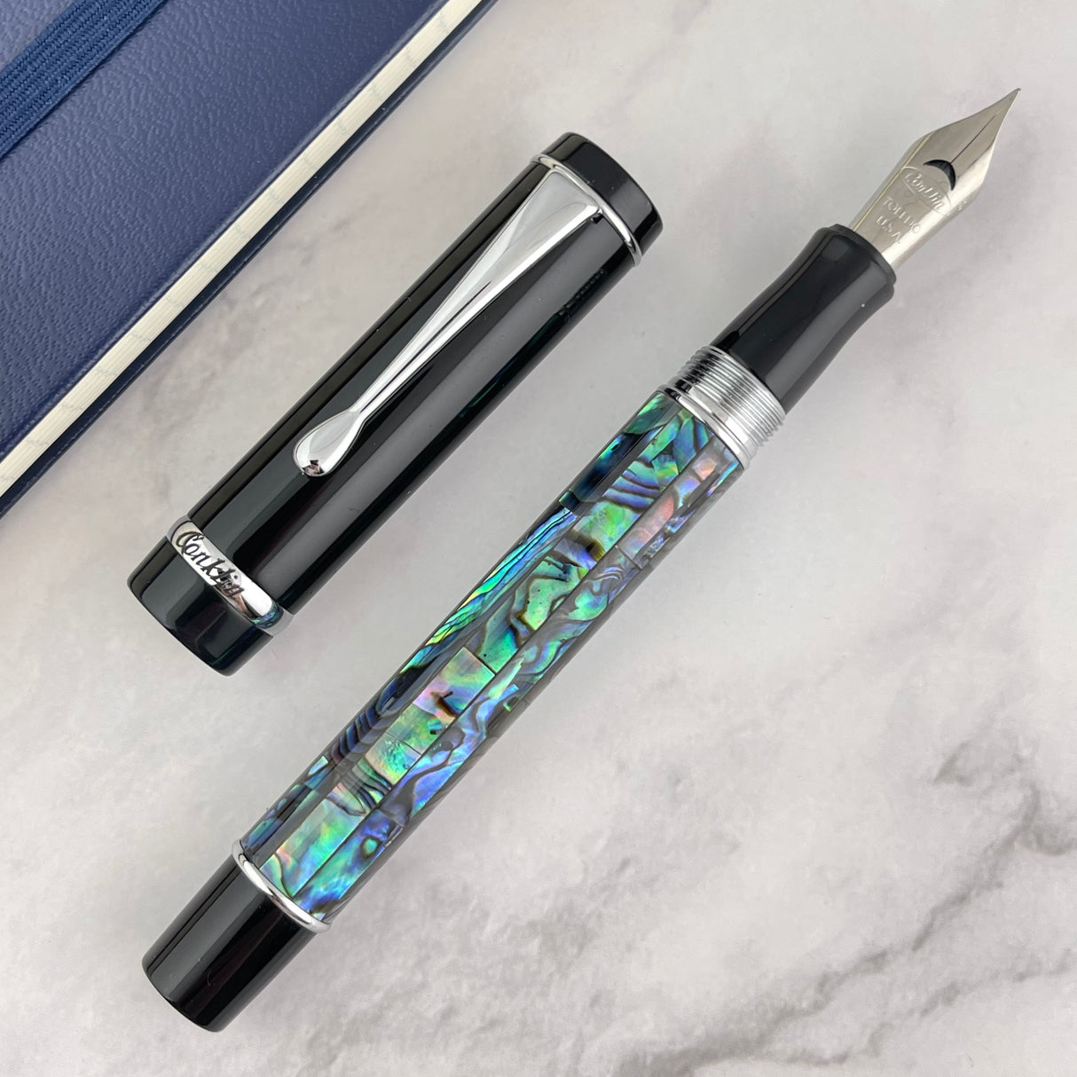Conklin Duragraph Fountain Pen - Abalone Nights (Doorbuster)