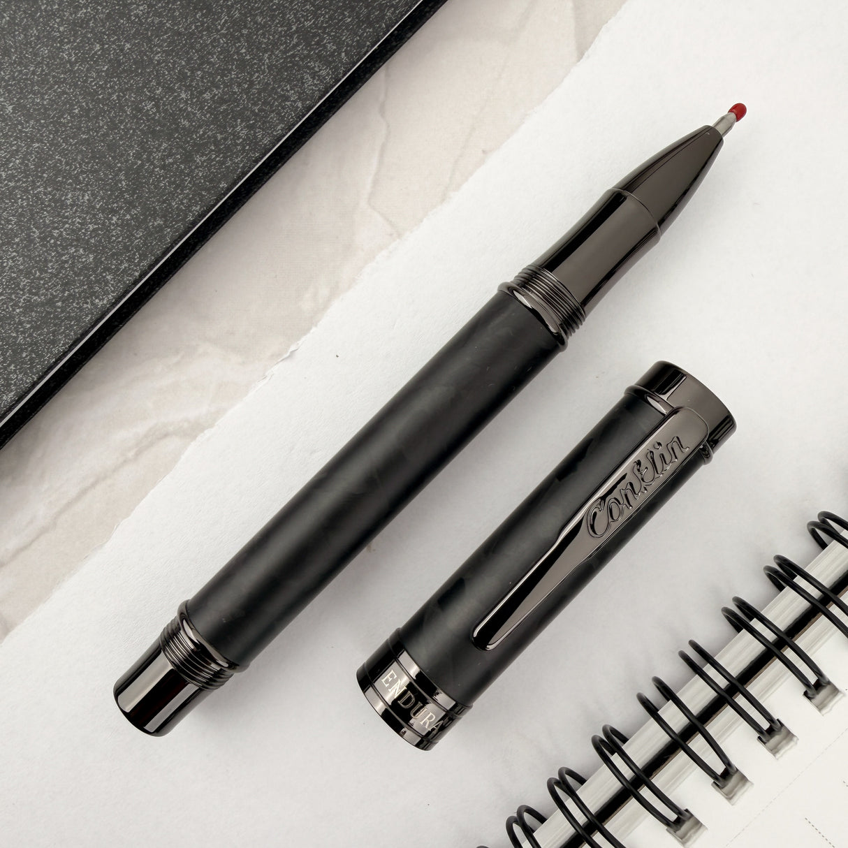 Conkin Endura Forged Carbon Rollerball Pen
