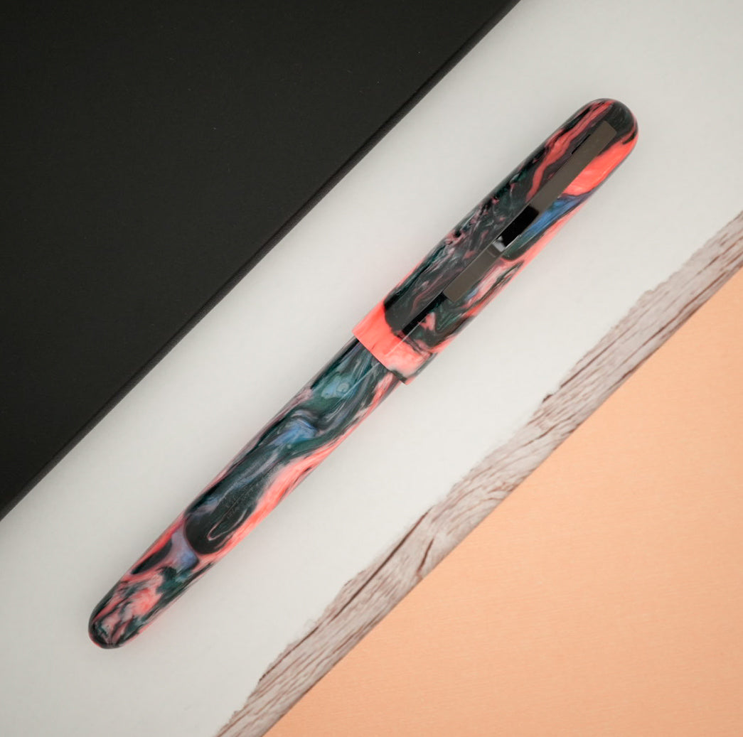 Conklin Streamline Fountain Pen - Peach Tea w/ Gunmetal Trim (Atlas Exclusive) (Limited Edition)