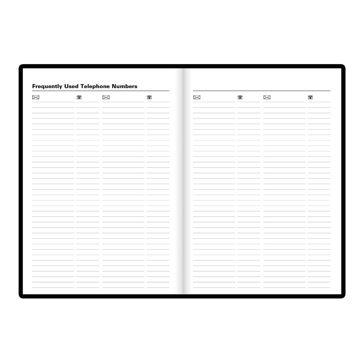 Letts Milano Week to View Appointment Book - 8 1/4" x 5 7/8"