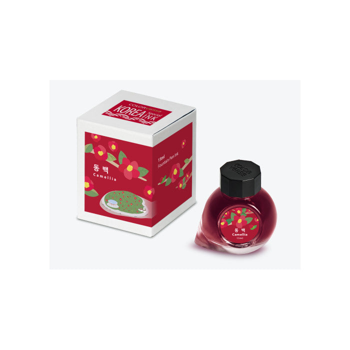 Colorverse 15ml Korea Special Bottled Ink - Camellia