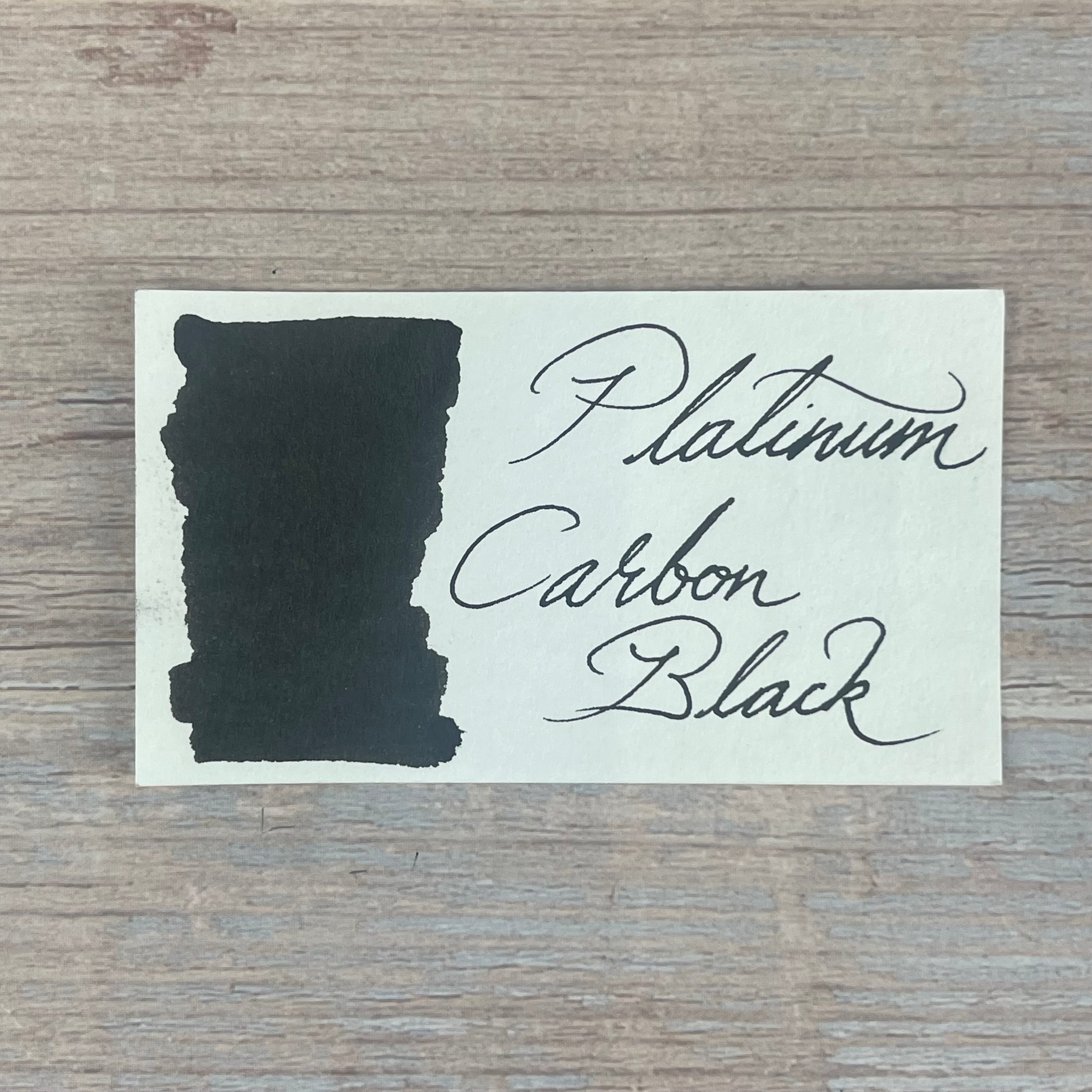Platinum Carbon Black Ink