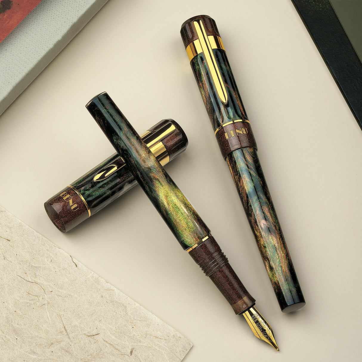 Benu Tribute Collection Fountain Pen - Cézanne