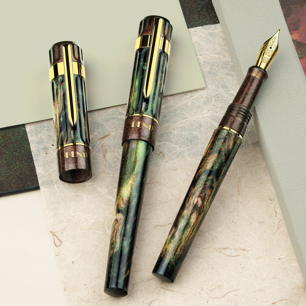 Benu Tribute Collection Fountain Pen - Cézanne