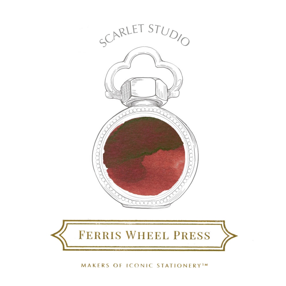 Ferris Wheel Press - Scarlet Studio - 38ml Bottled Ink