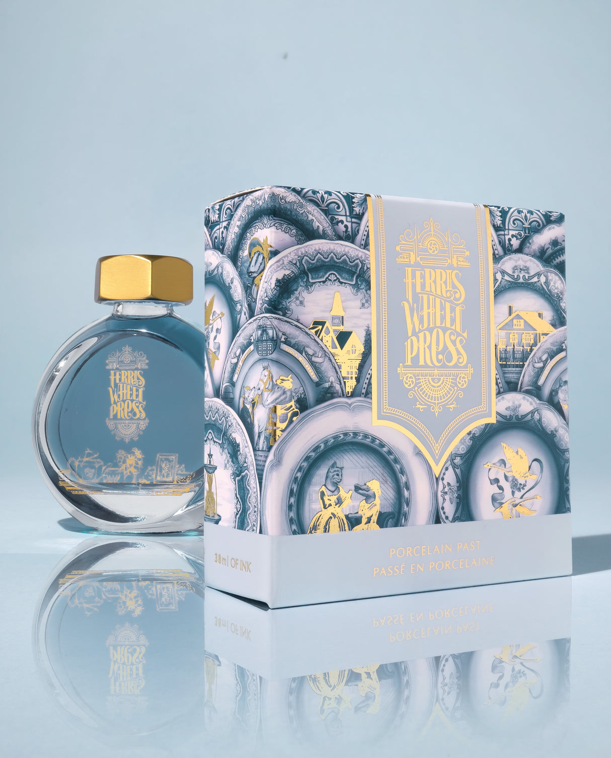 Ferris Wheel Press La Belle Epoque Collection - Porcelain Past - 38ml Bottled Ink