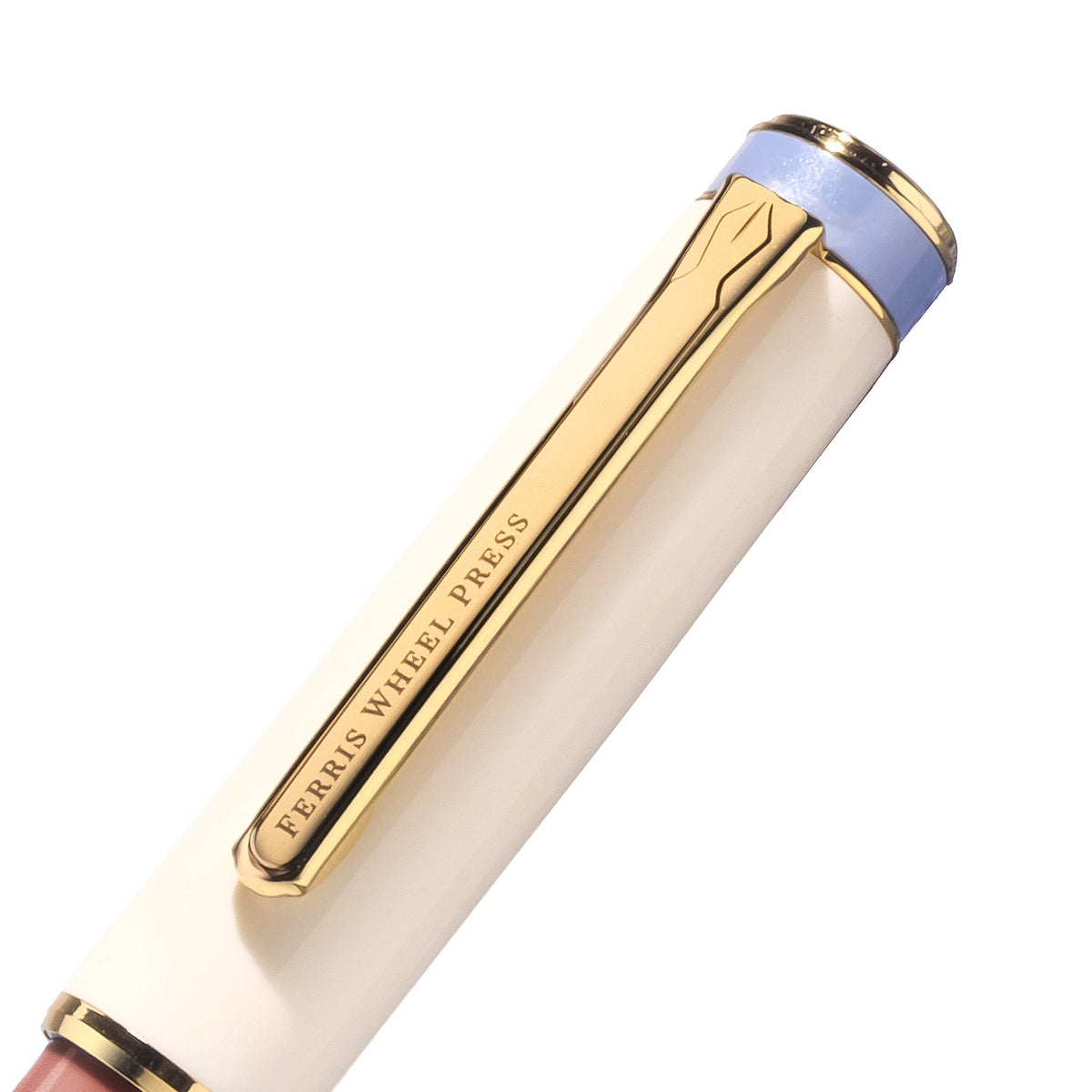Ferris Wheel Press Masque Fountain Pen and Ink Set - Coral