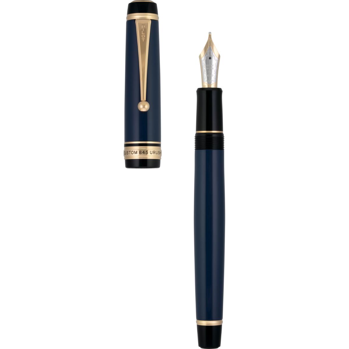 Pilot Custom Urushi 845 Fountain Pen - Prussian Blue