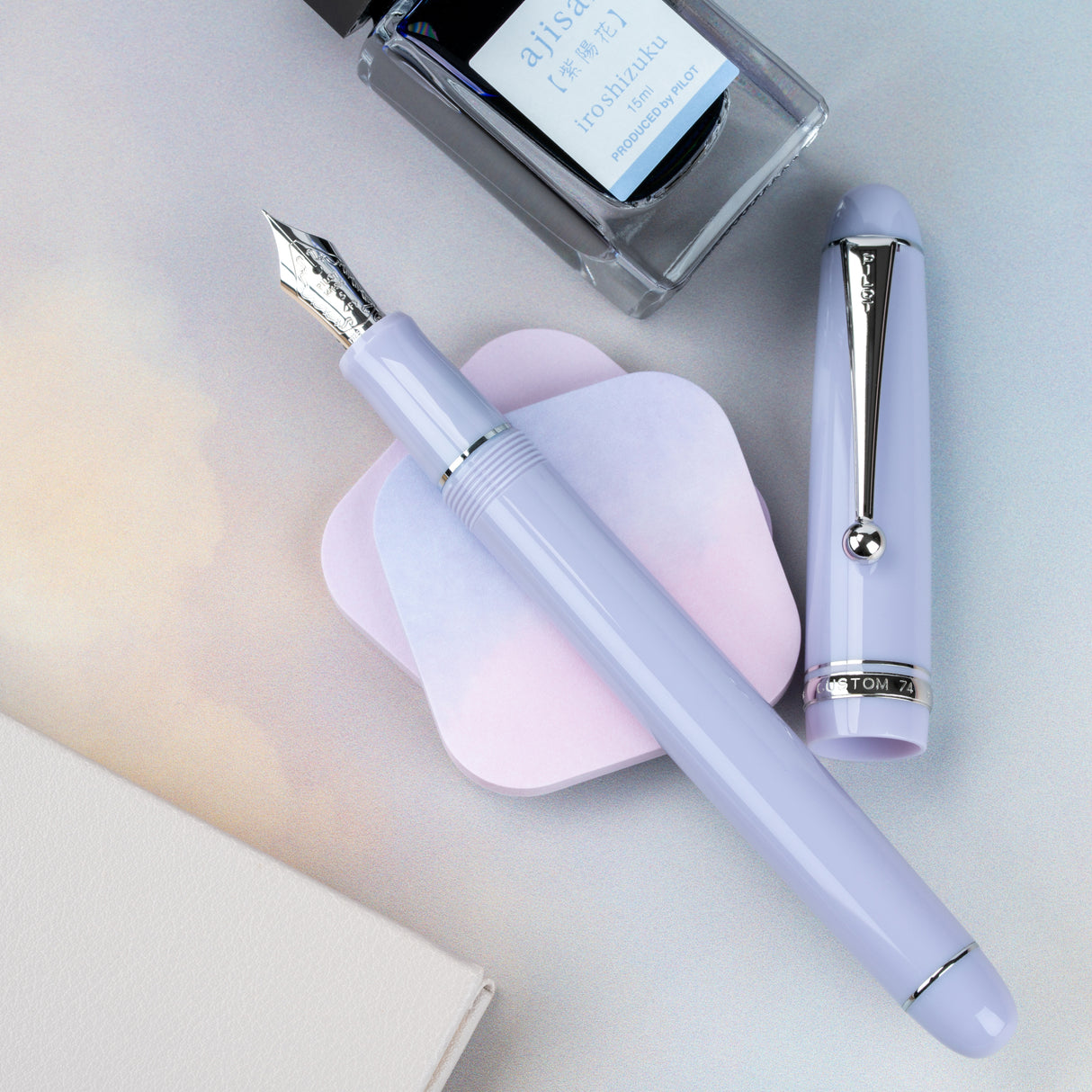 Pilot Custom 74 Fountain Pen - Lavender Fog (Special Edition)