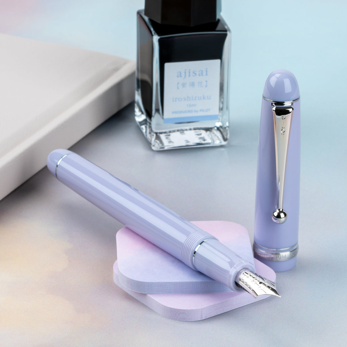 Pilot Custom 74 Fountain Pen - Lavender Fog (Special Edition)