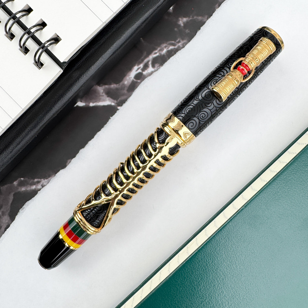 Delta Indigenous People Vermeil Fountain Pen - Simbu (Limited Edition)(Doorbuster)
