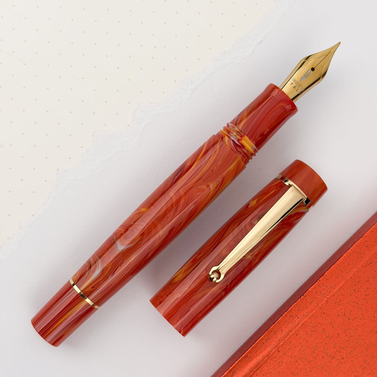 Delta Signs of the Time Fountain Pen - Neo Classic