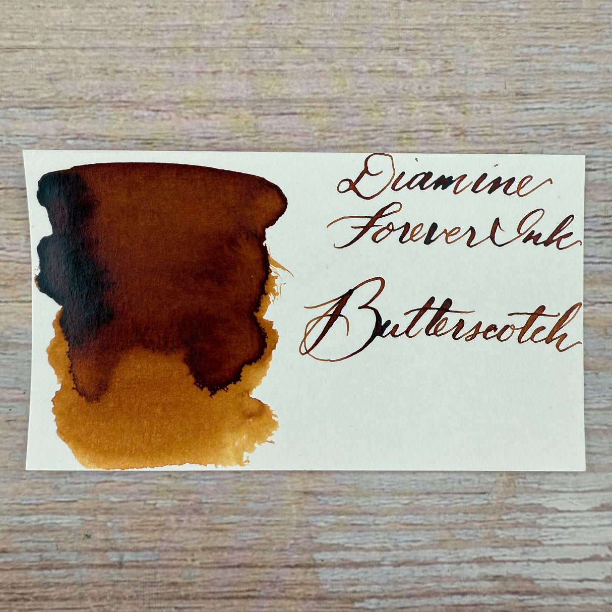 Diamine Forever Ink Butterscotch - 50ml Bottled Ink