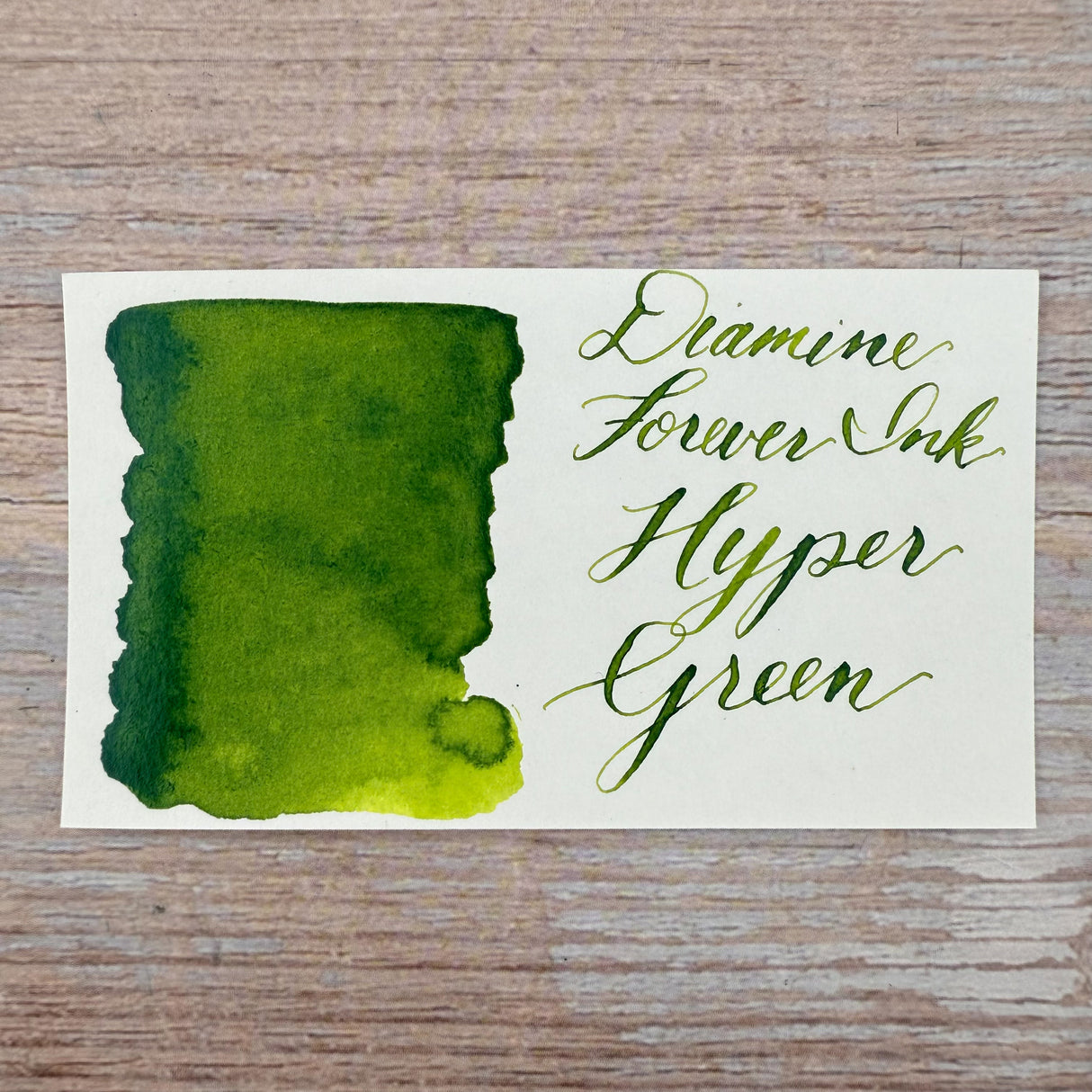 Diamine Forever Ink Hyper Green - 50ml Bottled Ink