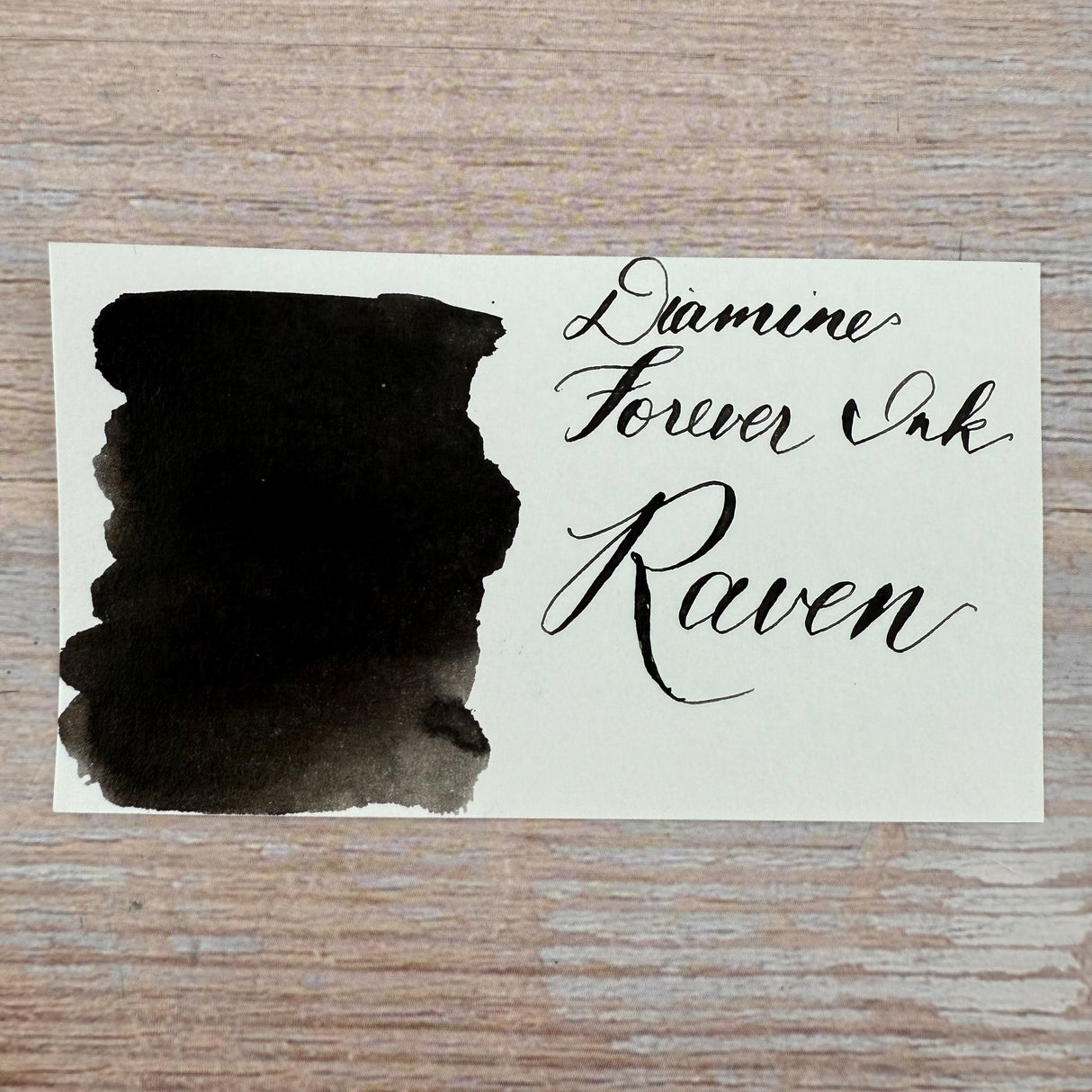 Diamine Forever Ink Raven - 50ml Bottled Ink