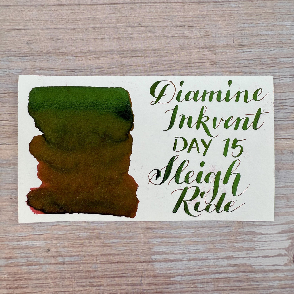 Diamine Inkvent Sleigh Ride - 50ml Bottled Ink