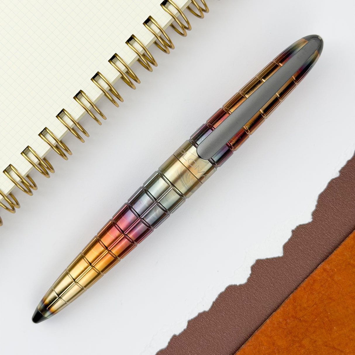 Diplomat Aero Rollerball Pen - Rhomb Flame