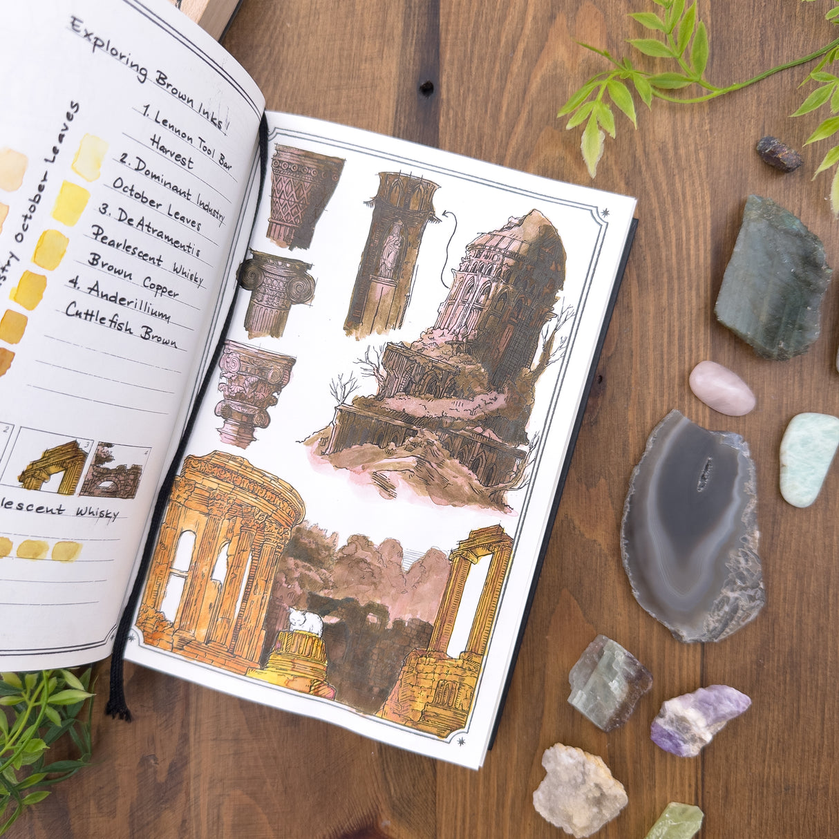 Dominant Industry Ink Archiving Book - A Log of Elixir