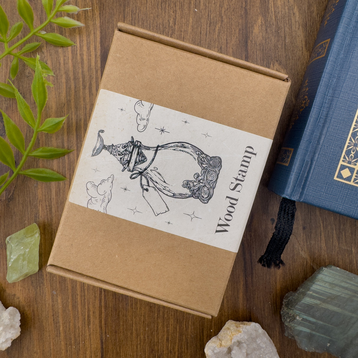 Dominant Industry Wood Stamp - A Log of Atlantis